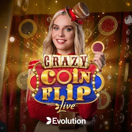 Bitkingz Casino AT: Crazy Coin Flip — Spiel von Evolution
