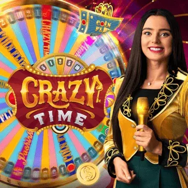 Bitkingz Casino AT · Crazy Time (evolution)