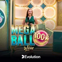 Mega Ball — Evolution Slot bei Bitkingz Casino AT
